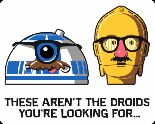 these are not the droids youre looking for star wars picture funny