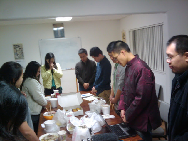 ExCo Prayer before meeting