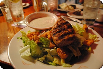 Outback chicken caesar salad