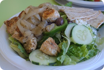 Zoe's Kitchen Greek Salad
