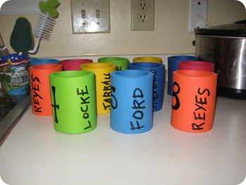 Character koozies