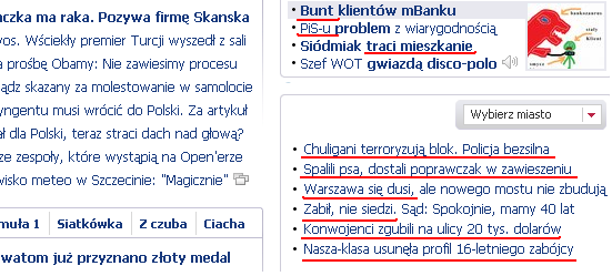 Gazeta Wyborcza, gazeta.pl, Adam Michnik, GW, agresja, przemoc, ubloid, nienawiść, prymitywizm