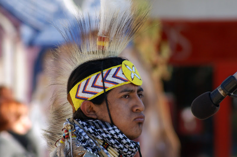 Indios Na praça do Bocage