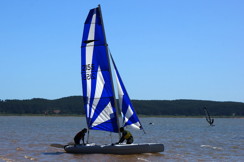 Velas na Lagoa de Óbidos