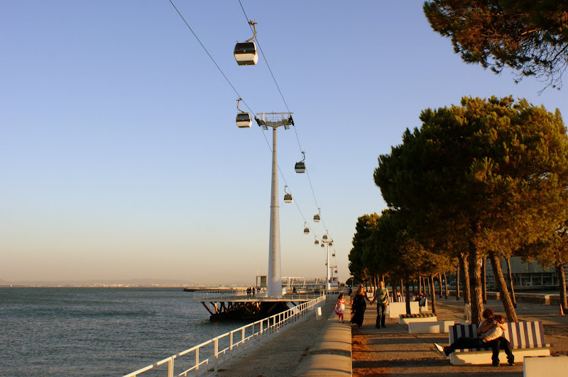 Fim de tarde no Parque das Nações