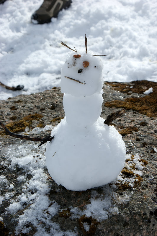 O boneco de neve mais feio do mundo