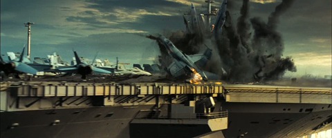 Transformers 2 - Return Of The Fallen -  Protoforms destroy the carrier