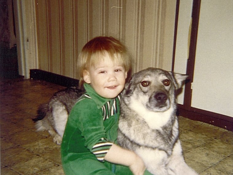 Son och hund