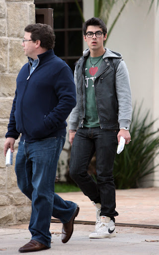 #4562610 Joe Jonas spends a casual Saturday afternoon with his father Paul Jonas on February 20, 2010 in Toluca Lake, CA.  Fame Pictures, Inc - Santa Monica, CA, USA - +1 (310) 395-0500