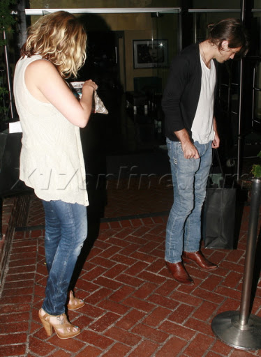 Justin Gaston out in West Hollywood with a new girlfriend. July 20, 2009 X17online.com EXCLUSIVE