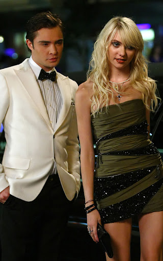 Ed Westwick and Taylor Momsen