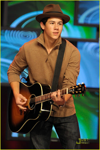 Nick Jonas of the Jonas Brothers 'We Day: a youth empowerment event' held at The Air Canada Centre - Performance Toronto, Canada - 05.10.09 Credit: Dominic Chan/WENN.com