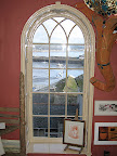 view from the staircase
