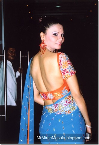 Rakhi Sawant Looking Very Sexy in a Saree...