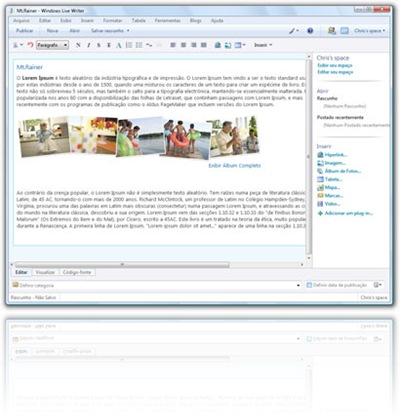 Windows Live Writer