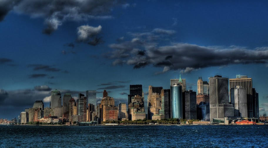 Manhatten From the Ferry Manhatten From the Ferry