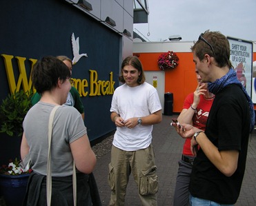Young Adult Friends at the World Gathering of Young Friends in England, 2005 Young Adult Friends at the World Gathering of Young Friends in England, 2005