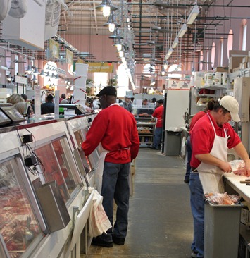 Workers at Eastern Market, DC