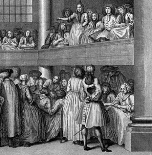 Woman preaches in Quaker meeting