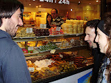 Tienda de dulces arabes en Montmatre