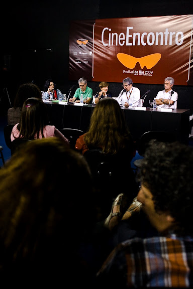 Myrna Brandão, João Luiz Vieira, Suzana Amaral, Silvio Da-Rin e Francisco Moreira