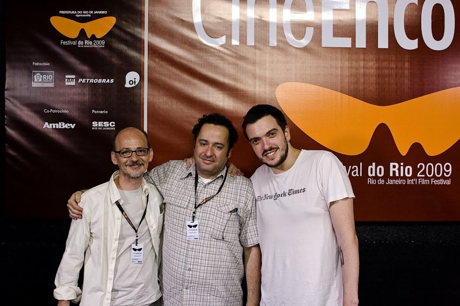 Lourenço Mutarelli, Paulo Machline e Rodrigo Teixeira