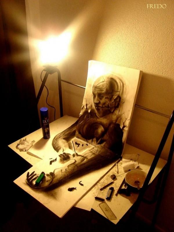 dibujos en 3D dibujos en 3D