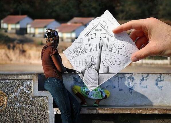 arte con fotos y dibujos arte con fotos y dibujos