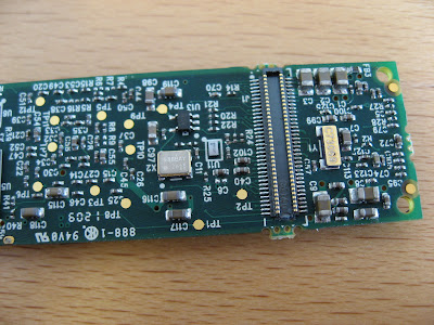 The connectors on the Gumstix Overo Fire are also damaged after the crash landing; however, the electrical connections are still fine.