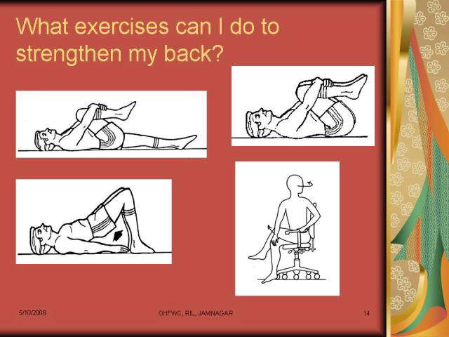 Useful Tips to cure Back Pain