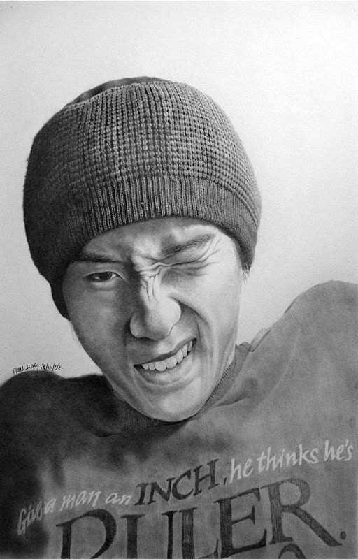 View Larger Image. Current:512x800 Available:640x1000 Unbelievable Pencil Drawings by Paul Lung
