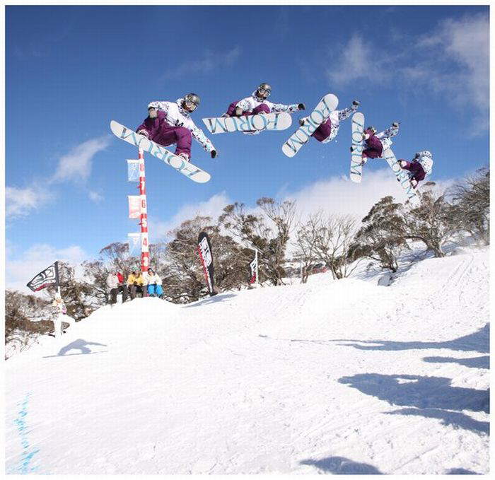 Great Burst-Mode Photography: Ice Skating, Diving, Skateboarding, Biking, Paragliding, Skiing