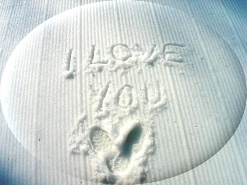 Love pictures - Why not make a personal printed-card for your loved one?