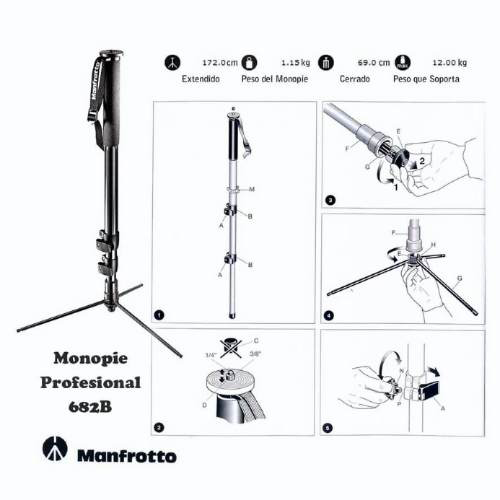 especificaciones manfrotto 682B