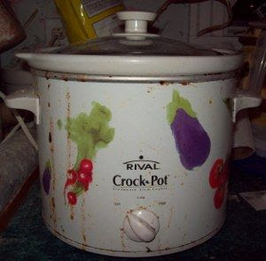 A well used crockpot