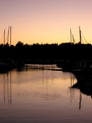 solnedgange