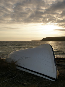 Moody shot of East Side beach, South Ronaldsay