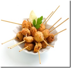 mejillones rebosados en coco mejillones rebosados en coco
