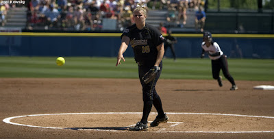 Pleasantville Native Chelsea Thomas in action playing for the Univeristy of Missouri. (photo courtesy of Missouri Media Relations)