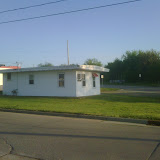 Old Maid Rite building on east entrance to Knoxville.