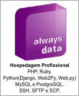 Hospedagem Python, Django, Web2py, web.py, SSH