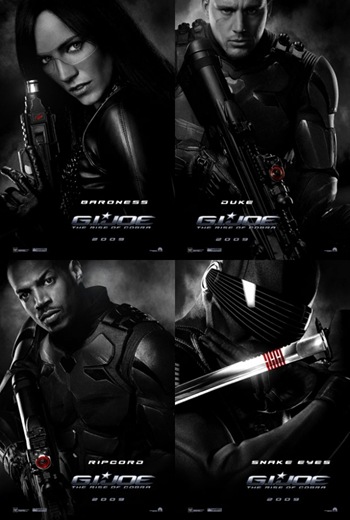 G.I.Joe Sienna Miller as Baroness, G.I.Joe Channing Tatum in Duke, G.I.Joe Marlon Wayans as Ripcord, G.I.Joe Ray Park as Snake Eyes