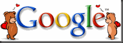 Google's Valentines Day Logo 2001