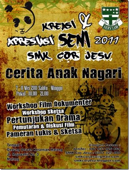 Kreasi dan Apresiasi Seni SMK Cor Jesu (Small)