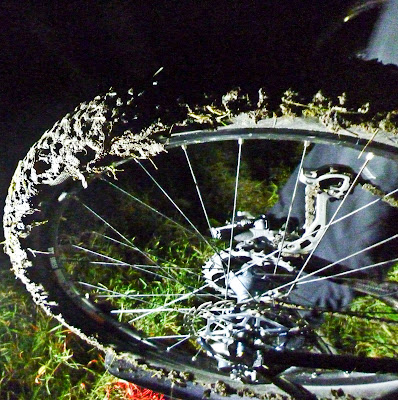 too much mud for a pleaseant puncture repair ?