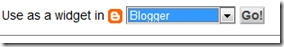 feedburner use as a widget