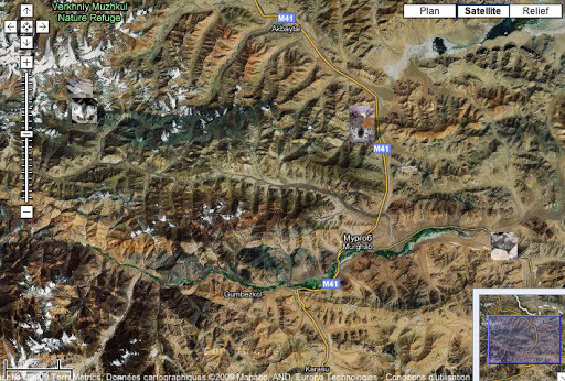 Localisation des photos : Grand Pamir