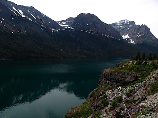 Going to the Sun East, St Marys Lake