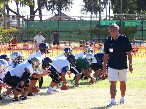 Coach Norm Coach Chow taking the QBs to the next level