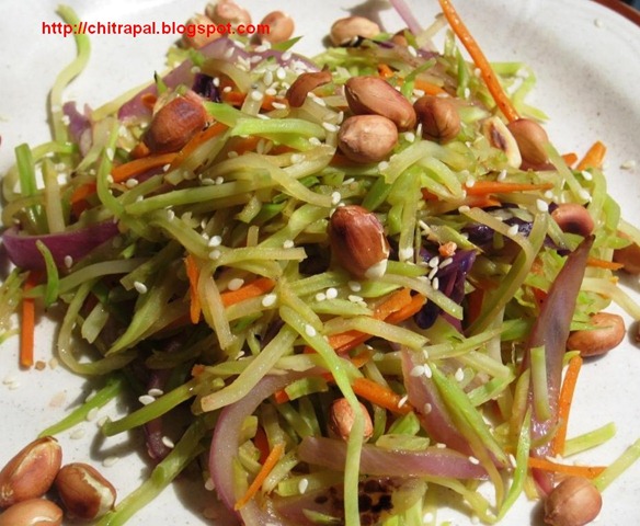 [Chitra Pal Quick and Easy Cole Slaw Stir fry with Peanuts[3].jpg]